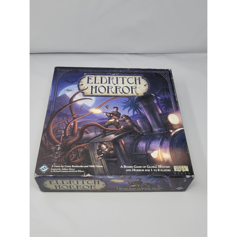 Eldritch Horror Board Game Fantasy Flight Games 2013 Open Box